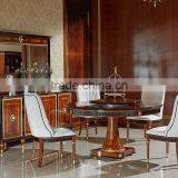 YB68 European Style Leather Sofa,solid Wood Carving Antique Genuine Leather Sofa,living Room Leather Sofa thumbnail-3