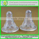 BPA Free Liquid Silicone Baby Pacifier, Soother Teat, Teether, Nipple Shield thumbnail-2