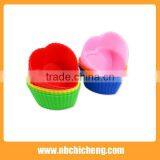 6 Pcs Silicone Cup Muffin Pan Mini Muffin Mould Cake Baking Tray Silicone Cupcake Molds thumbnail-2