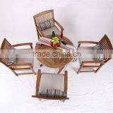 2017 BISINI Outdoor Wooden Furniture Table Chair Sets Garden Dinning Sets(BG11-M042) thumbnail-2
