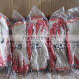 DDsafety 2017 Knitted Cotton Gloves With Latex Glove Safety Gloves thumbnail-5