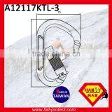 Quicklock Triple Lock Rock Climbing Aluminum Carabiner For Rescue thumbnail-2
