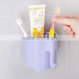 2017 New Hot Bathroom Sets, Antibacterial Wall Mounted Kids Toothbrush Holder thumbnail-1