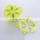 Cheap Wholesale Homemade Apple Shaped Plastic Ice Lolly Cream Mould thumbnail-2