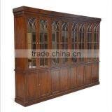 Cabinet Book Shelves James Walnut Doff Mahogany Wood Furniture, Indoor Furniture Cabinet Solid Wood Handmade thumbnail-2