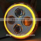 7inch Round Low and High Beam LED Headlight With DRL for Landrover thumbnail-2