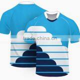 Wholesale Mens 2015 Year Good Looking 300g Polyester Classic Fit Fabric Full Dye Sublimation Rugby League Football Shirts thumbnail-1