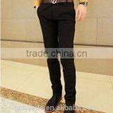High Quality Fashion Slim Cut Casual Pants Men Wholesale New Sofe Cotton Pants thumbnail-2