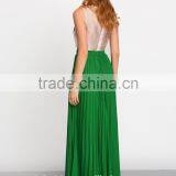 Boho Inspired Skirt Floral Crochet Pleated Skirts Women Long thumbnail-2