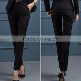 2017 New Korean Female Occupation With High-grade Striped Suit Trousers Pants Straight Legged Trousers Custom thumbnail-5
