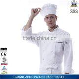 OEM Supply Type Restaurant Uniforms Breathable Chef Jackets SGS thumbnail-3