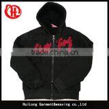 Fleece Shell Zipper up Hoodies Lady Hoody Jacket With Sherpa Lining thumbnail-6