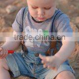 2017 New Arrival Toddler OEM Service Baby Children's Boutique Wholesale Clothing Printed Short Sleeve Cotton Kid T-shirt thumbnail-3