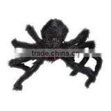 Diy Black Spider Scary Soft Plush Toys for Halloween's Day Jumpping Spider Toy for 2016 Halloween Trick Gifts thumbnail-1