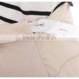 Plus Size Stretch Maternity Clothes Belly Band Trousers Straight Cut Pregnant Pants Maternity Pants thumbnail-4