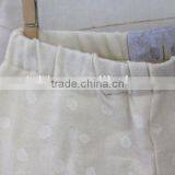 2016 Hot Sale Baby Clothes Summer Casual White Polka Dots Plain Baby Ruffle Bloomer thumbnail-2