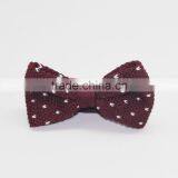 100% Polyester Knitted Bow Tie For Whole Sale thumbnail-1