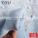 Women Pink Sweater Snowflake Pattern Christmas Pullover thumbnail-4