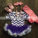 Baby Tutu Dress Romper Suits for Toddler Girl Clothes, Wholesale Kids Romper Set Baby Wear, Baby Bodysuits Cotton Bodysuit thumbnail-2