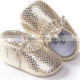 Shinning Leather Moccasins Shoes for Baby, Baby PU Shining Moccains thumbnail-4