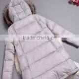 Women's Fitted Short Winter Luxury Down Jacket thumbnail-5