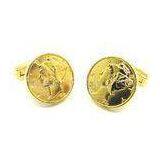 Roundness Queen Head Portrait Luxury Cufflinks 35g for Gift Party thumbnail-1