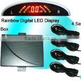 Rainbow LED Display Auto Sensor Parking Kit