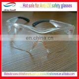uv filter safety glasses/uv protected glass/uv safety glasses z87.1