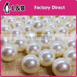 Cheap 2017 no Hole Made in China Plastic Buttons Abs Plastic Decoration Pearls