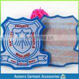 Customized Iron on 3D School Woven Badges thumbnail-2