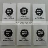 China Supplier Satin Woven Label Tag Center Fold Garment Woven Label thumbnail-2