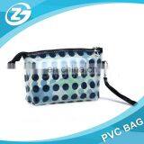 Coloured Transparent Promotional Gifts Waterproof Ziplock PVC Cosmetic Pouch thumbnail-6