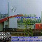 School Oversize Wall Clock and Movement
