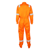 Anti-fire Long Sleeve Coveralls With Reflective Tape thumbnail-3