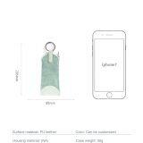 Crush-resistant, Simple Glasses Holder; Creative, Portable, Zippered Sunglasses Pouch thumbnail-3