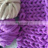 YUAN Factory WHOLESALE DIY Chenille Chunky Knit Giant Yarn thumbnail-3