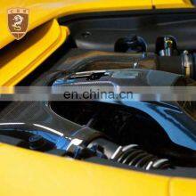 Carbon Fiber Engine Interior Trims Suitable For Ferra 488 GTB Carbon Fiber Simota Air Filter thumbnail-2