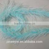 New Style Fashion Mix Colors 200cm Ostrich Feather Boa For Decorate thumbnail-5