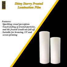 Packaging Printing Laminating Material Glitter Films Shiny Starry Frosted Lamination Film