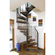 Galvanized Stairs Customized Center Column Carbon Steel Metal Spiral Staircases thumbnail-5