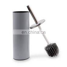 Plastic Accessories Holder Black Containers Stand Cleaner Moulds Silicone Stainless Steel Dispenser Brush Toilet thumbnail-2