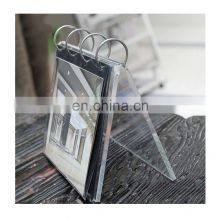 Акриловая подставка для календаря, пластиковая подставка для календаря для рабочего стола