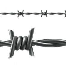 Galvanized Barbed Wire Field Fence Farm Fence Cattle Fence Field Fence Grassland Fence thumbnail-2