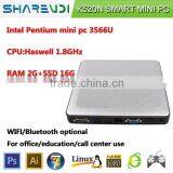 Africa Nigeria University Computer 3566U Dual Core 1.8G Support All Wins and Linux thumbnail-6