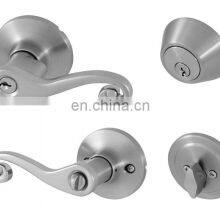 Hot Selling High Quality Interior Doors Stainless Steel Double Cylinder Door Lock Handle Set Door Handle Lock thumbnail-5