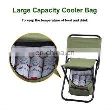 Portable Fishing Chair Folding Cooler Chair Outdoor Picnic Beach Chair Seat thumbnail-3