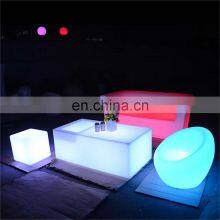 Wireless Morden Outdoor Furniturewholesale High Quality Led Rechargeable Luminous Tables and Chairs Colorful Light up Sofa Chair thumbnail-5