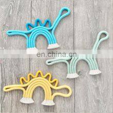 Hot Sale Dinosaur Macrame Wall Hanging Rainbow Decor, Boho Nursery Baby Room Decor Vietnam Supplier thumbnail-3