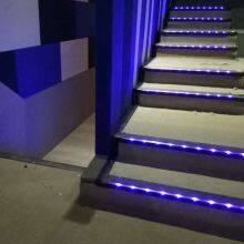 Whoesale Chinese Manufacturer Upward Blue Dot Light Emitting Carpet Step Stair Light for Cinema thumbnail-4