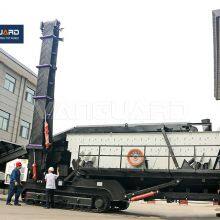 Round Vibrating Screen Crawler Type Mobile Gyratory Vibrating Screening Plant For Sale thumbnail-2